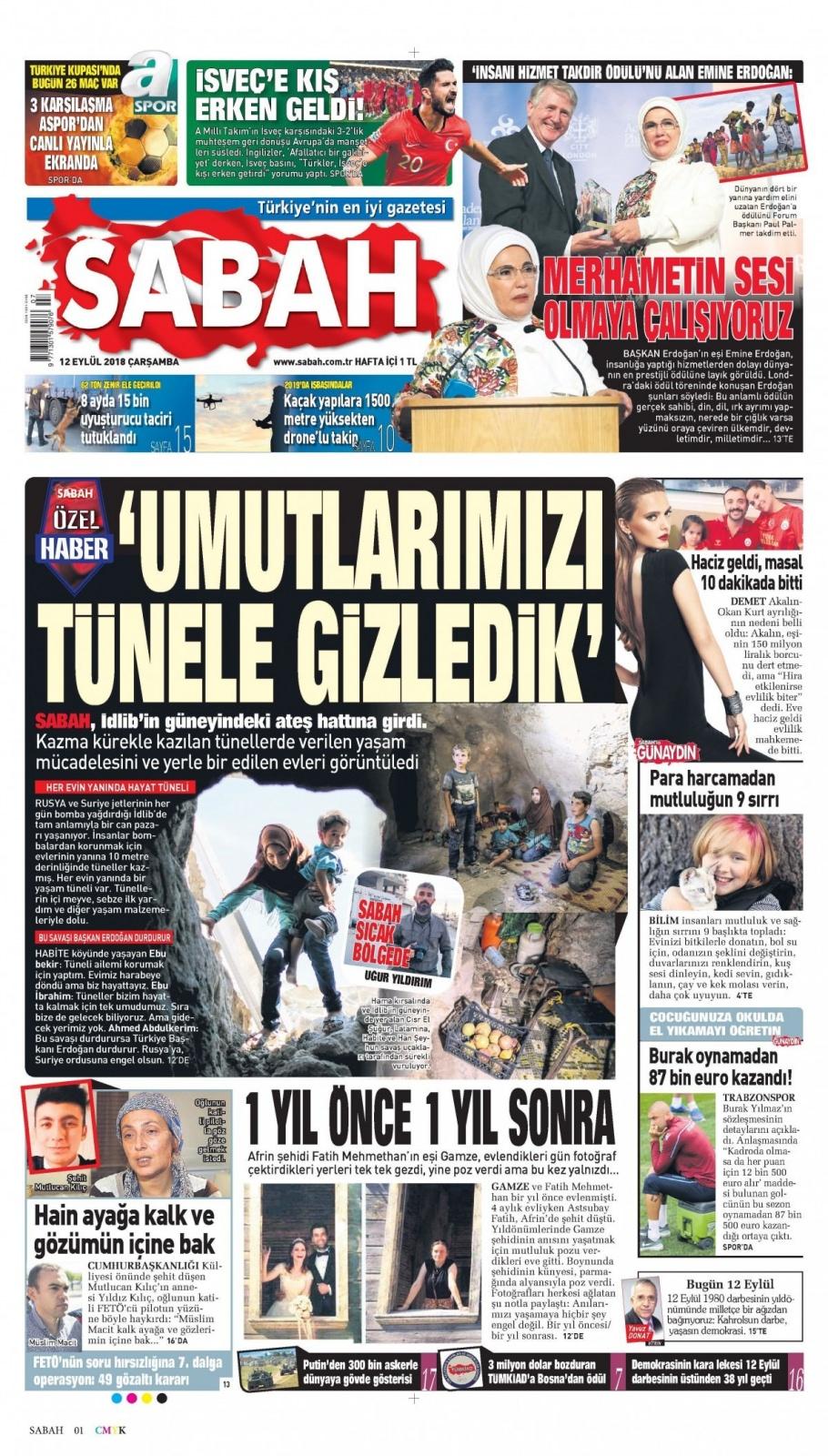 22 Eylül 2019 Çarşamba 22 Eylül 2019 Çarşamba