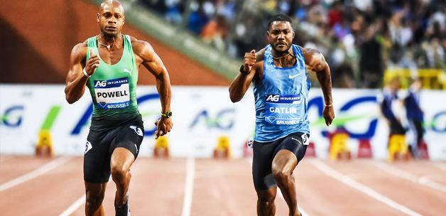 100 metrede şampiyonluk Gatlin'in!