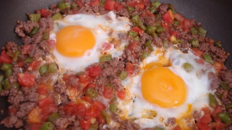 Kıymalı yumurta tarifi