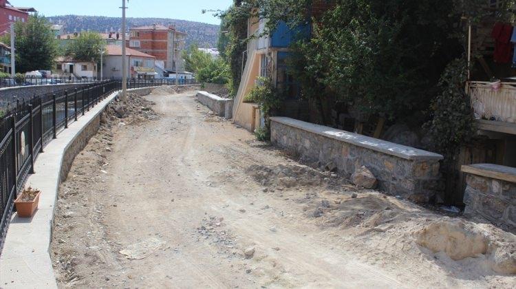 Bozkır yürüyüş yolunda çalışmalara başlandı