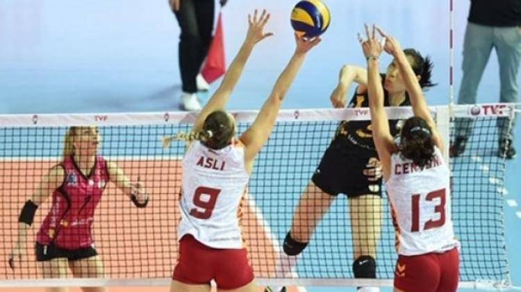 VakıfBank Galatasaray'a set vermedi