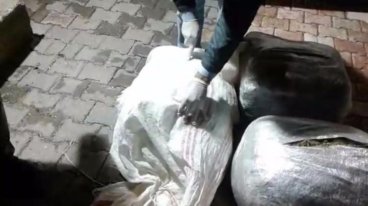 Mardin'de 89 kilogram esrar..