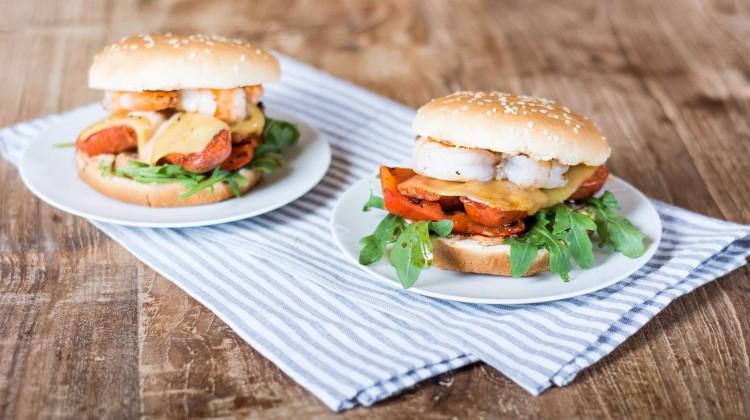 Karides cheeseburger tarifi