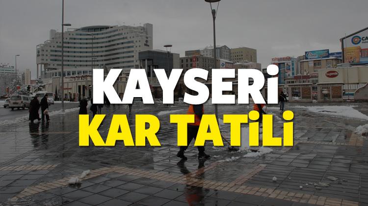 Kayseri'de yarın okullar tatil olacak mı? 12 Ocak valilik kararı