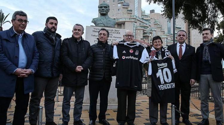Beşiktaş'tan İsrail'deki Türk şehitliğine ziyaret