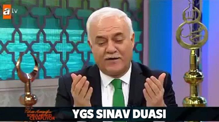 YGS sınavı esnası okunacak dualar! Nihat Hatipoğlu sınav duası