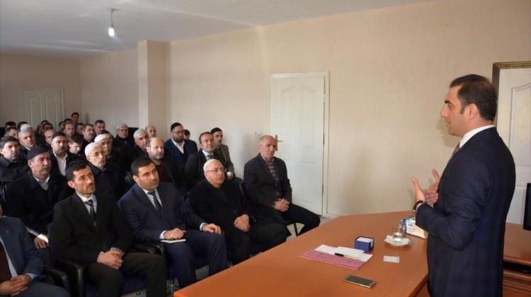 Kaymakam Alibeyoğlu imamlarla buluştu
