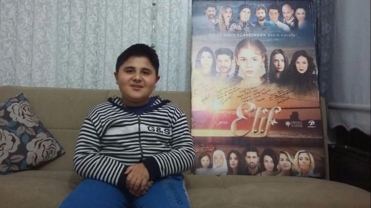 'Elif' dizisinden kas hastası Arda'ya destek