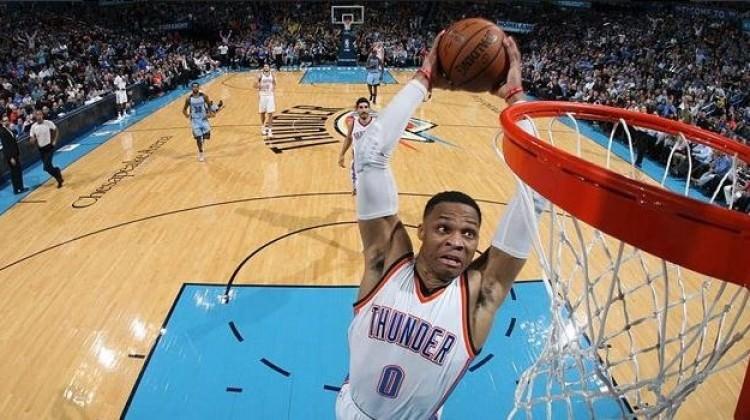 Westbrook abartıyor! 57 sayılık 'triple double'