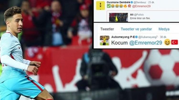 Aubameyang: Koçum Emre Mor!