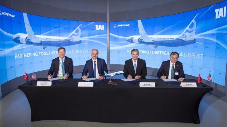 Boeing ve TAI ortak üretim anlaşmasını uzattı