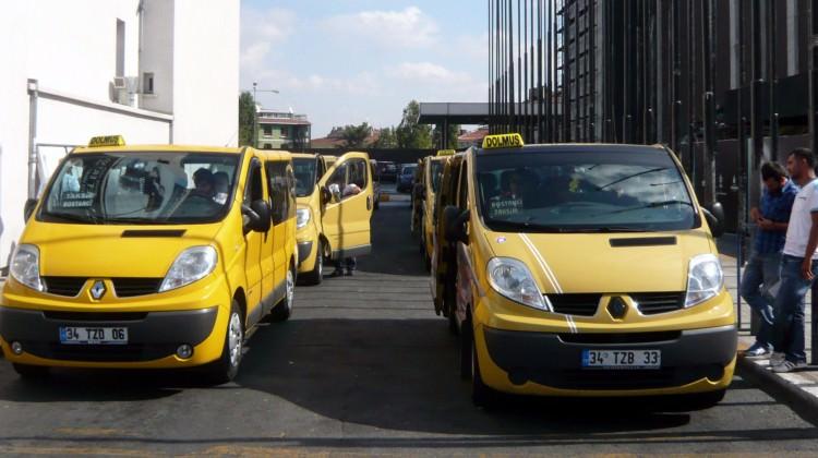 Minibüs ve taksi dolmuşlara da kamera geliyor