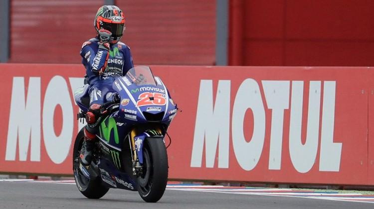 Arjantin'de zafer Vinales'in