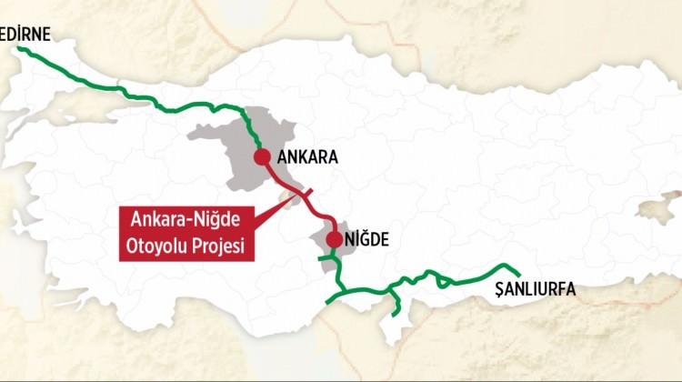 Ankara-Niğde Otoyolu ihalesi yarın yapılacak