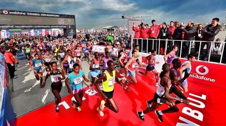 Vodafone İstanbul Yarı Maratonu yarın koşulacak