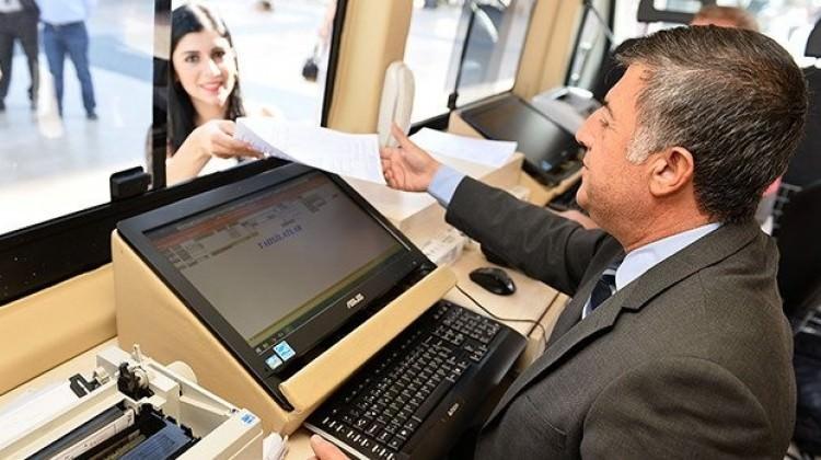 Vergi borçları için mobil vezne yollara çıkıyor