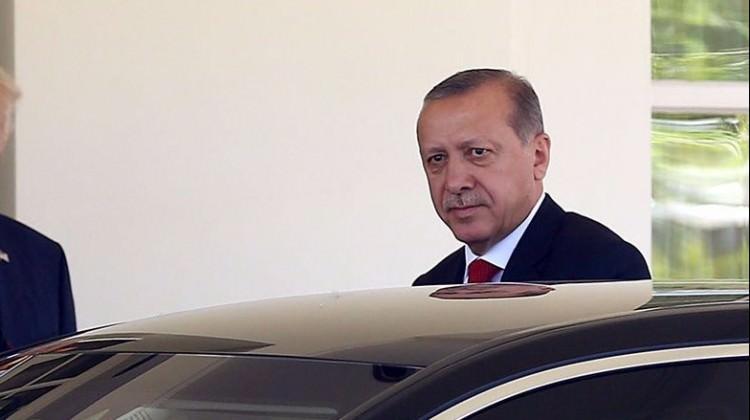 Erdoğan ABD'li yöneticilerle buluştu