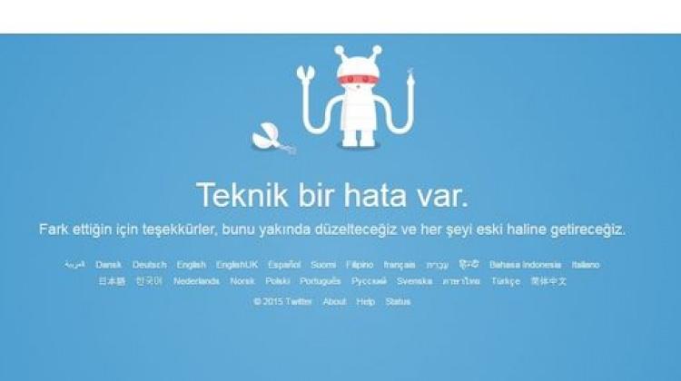 Twitter'da erişim sorunu