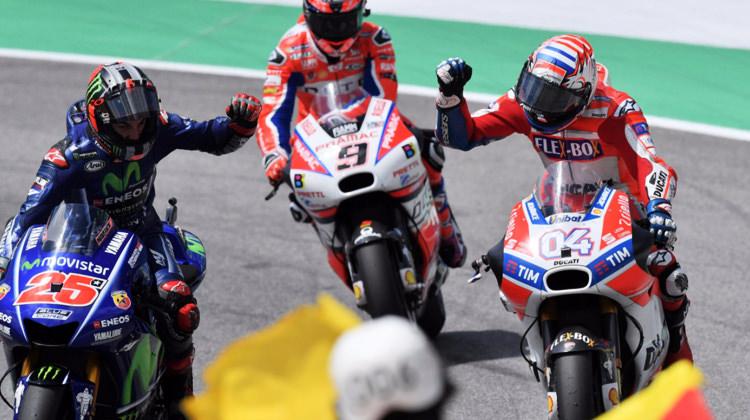 Dovizioso'dan sezonun ilk galibiyeti