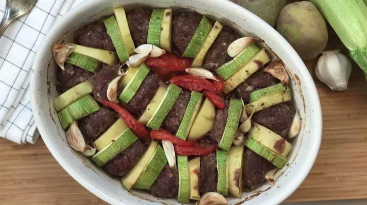 Kabaklı patatesli dizme köfte tarifi Kabaklı patatesli dizme köfte tarifi