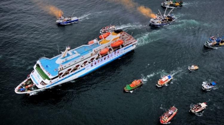 Mavi Marmara'dan sonra bir ilk!