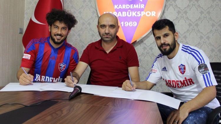 Karabükspor'dan çifte imza
