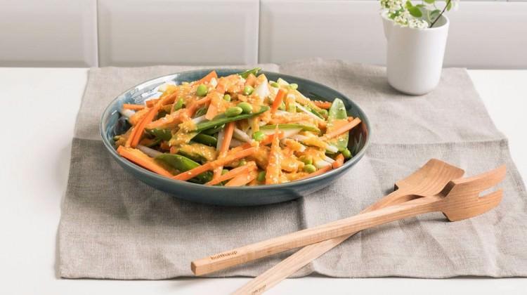 Asya usulü havuçlu salata tarifi