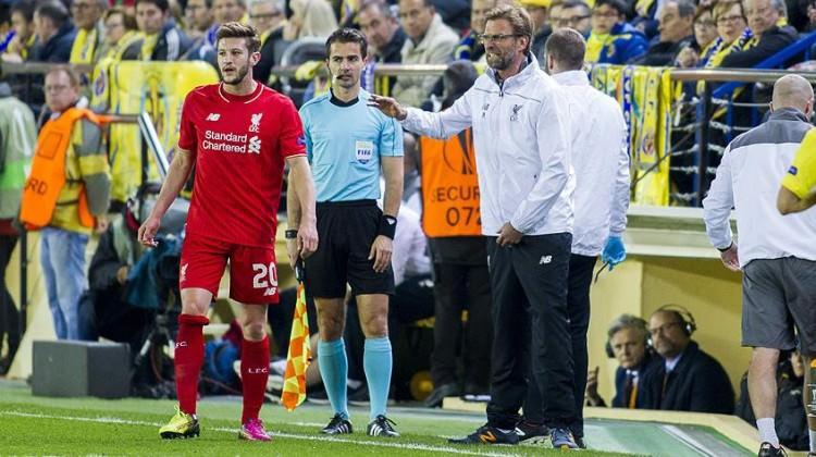 Liverpool'a Lallana'dan kötü haber