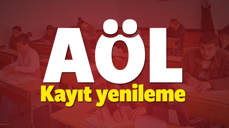 AÖL kayıt yenileme nasıl yapılır? 2017 Kayıtlar Ekim'in kaçında bitiyor