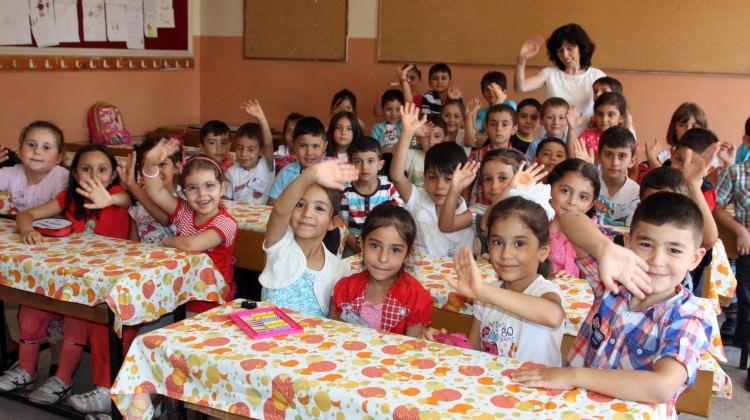 Birinci sınıflar okula başladı!