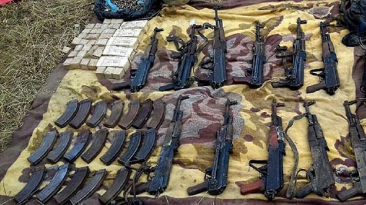 Iğdır'da PKK'ya ait mühimmat imha edildi