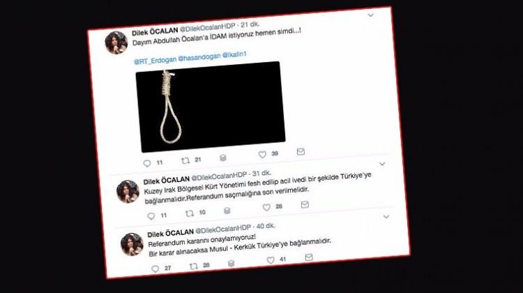 Dilek Öcalan'ın hesabı 'hack'lendi!