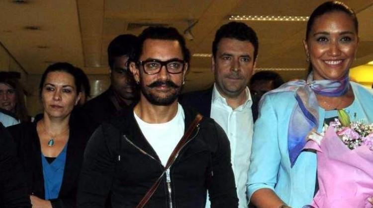Bollywood yıldızı Aamir Khan İstanbul'da!