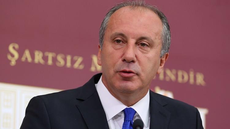 Muharrem İnce CHP'lilere kızdı