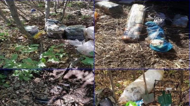 Muş'ta PKK'ya operasyon! İnleri dağıtıldı