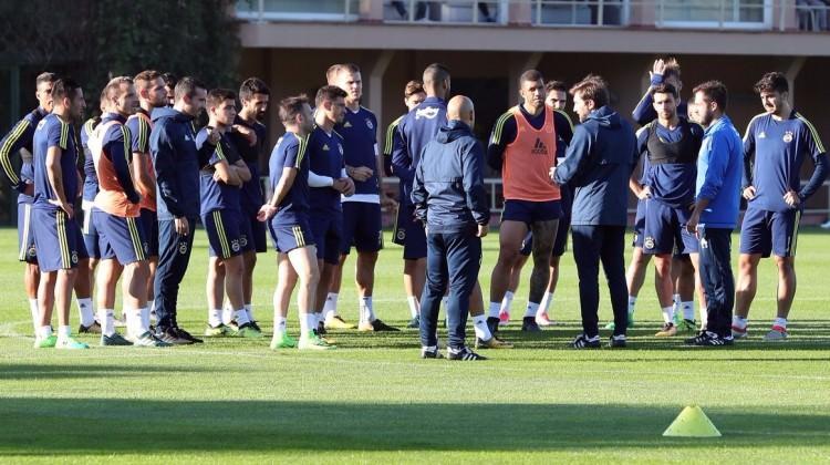 F.Bahçe'de derbi hazırlıkları sürüyor