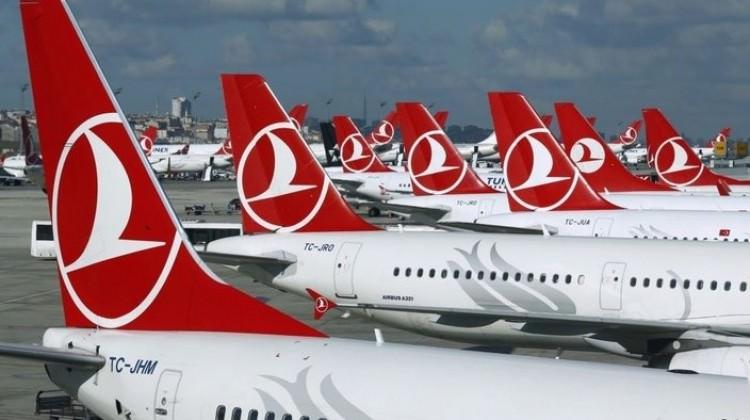 THY'nin yolcu sayısı arttı