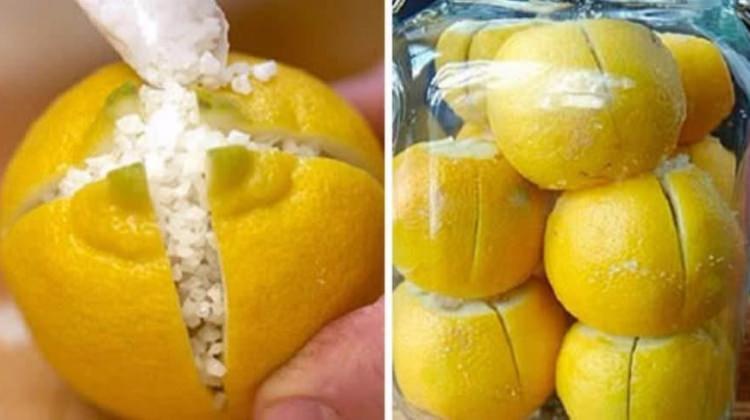 Uyurken yanı başınıza limonu bölüp içine tuz koyun