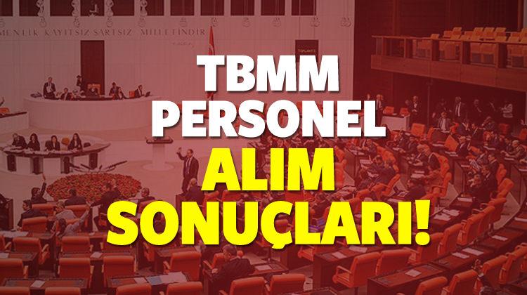 TBMM personel alım başvuru sonuçlarını öğren...