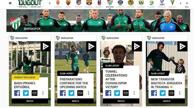 Bursaspor, Dugout'a dahil oldu