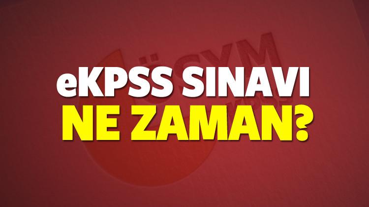 eKPSS sınavı ne zaman? ÖSYM memur alım tarihleri...