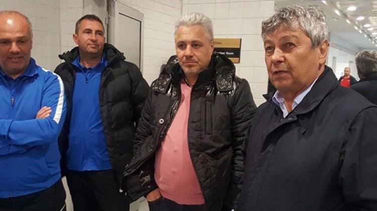 Lucescu soyunma odasına indi