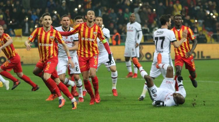 10 kişilik Kayseri Beşiktaş'a geçit vermedi