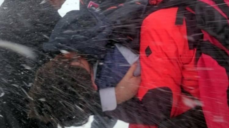 Donmak üzereyken son anda kurtarıldı