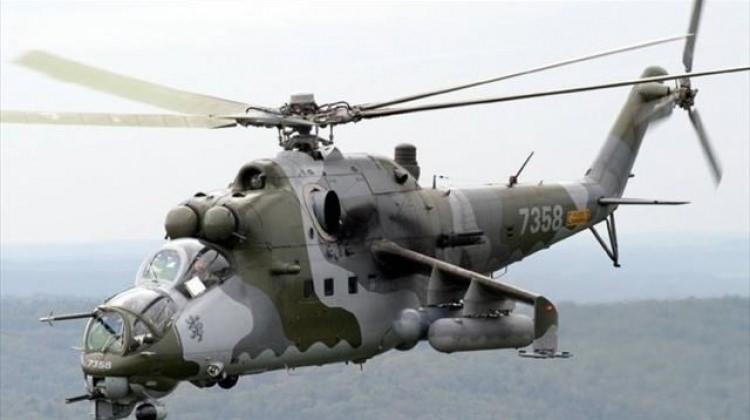 Rus helikopteri düştü: Pilotlar öldü