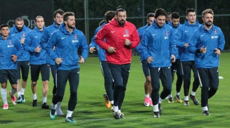 Trabzonspor’da kıran kırana antrenman
