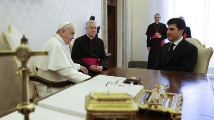 Barzani'nin son umudu Papa oldu
