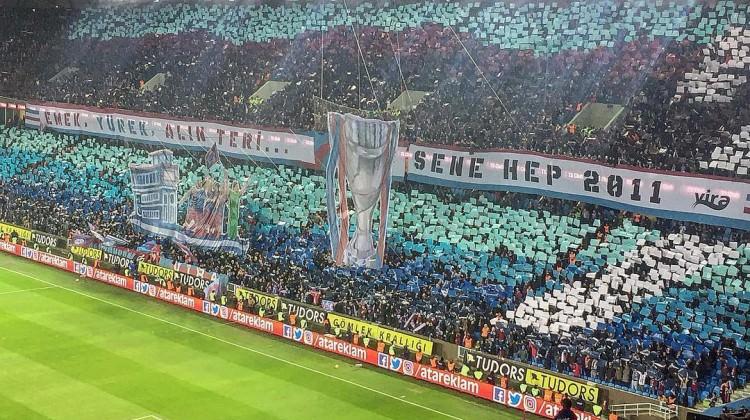 Trabzon'dan 'şike' göndermeli koreografi!