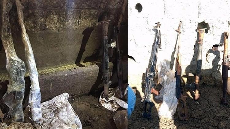 Ahırda PKK'nın suikast silahı ele geçirildi