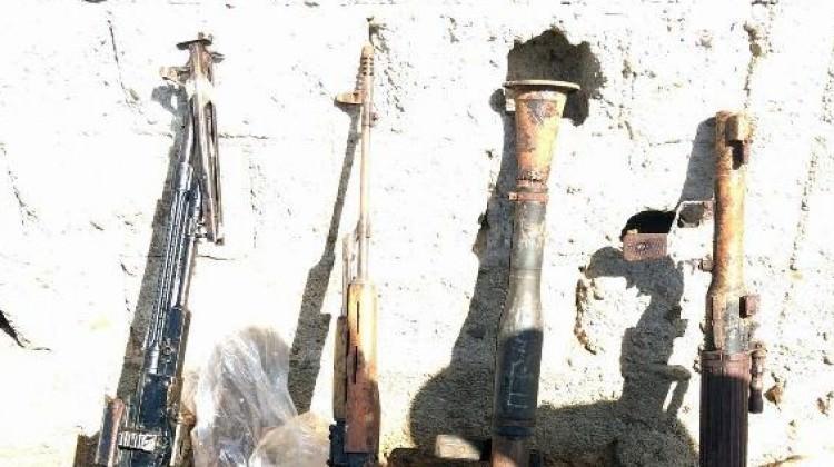 PKK'nın suikast silahları ele geçirildi